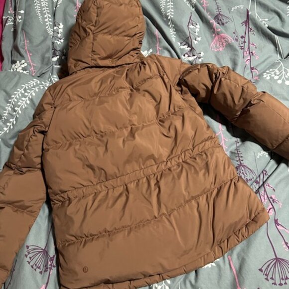 LUlulemon WUnder Puff Jacket size 2 Roasted brown - Picture 4 of 6